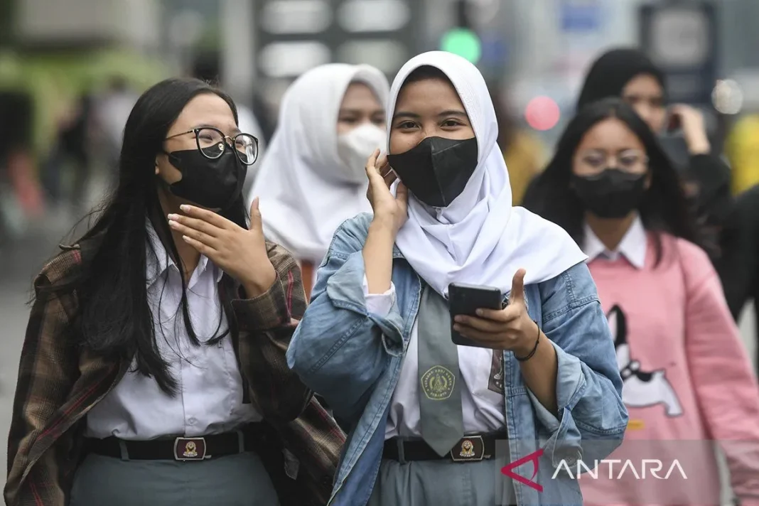 Senin pagi, kualitas udara DKI tidak sehat bagi kelompok sensitif