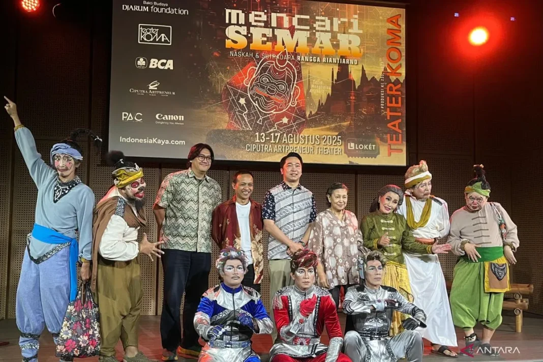 Teater Koma petaskan lakon Mencari Semar mulai 13 Agustus