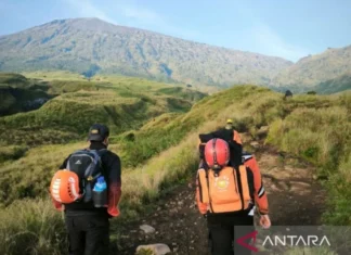 Tim SAR Gabungan Dikerahkan Evakuasi Pendaki asal Swiss di Rinjani