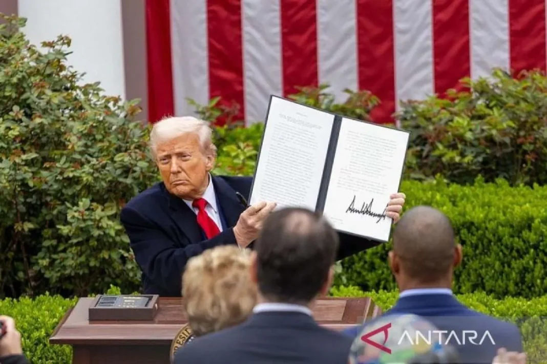 Trump berlakukan tarif 32--36% pada RI, Thailand, Kamboja, Bangladesh