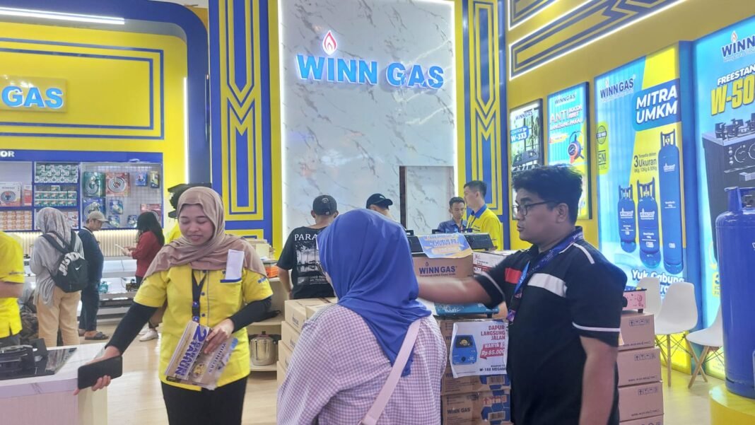 WINN GAS Kejar Omzet Rp1 Miliar di PRJ