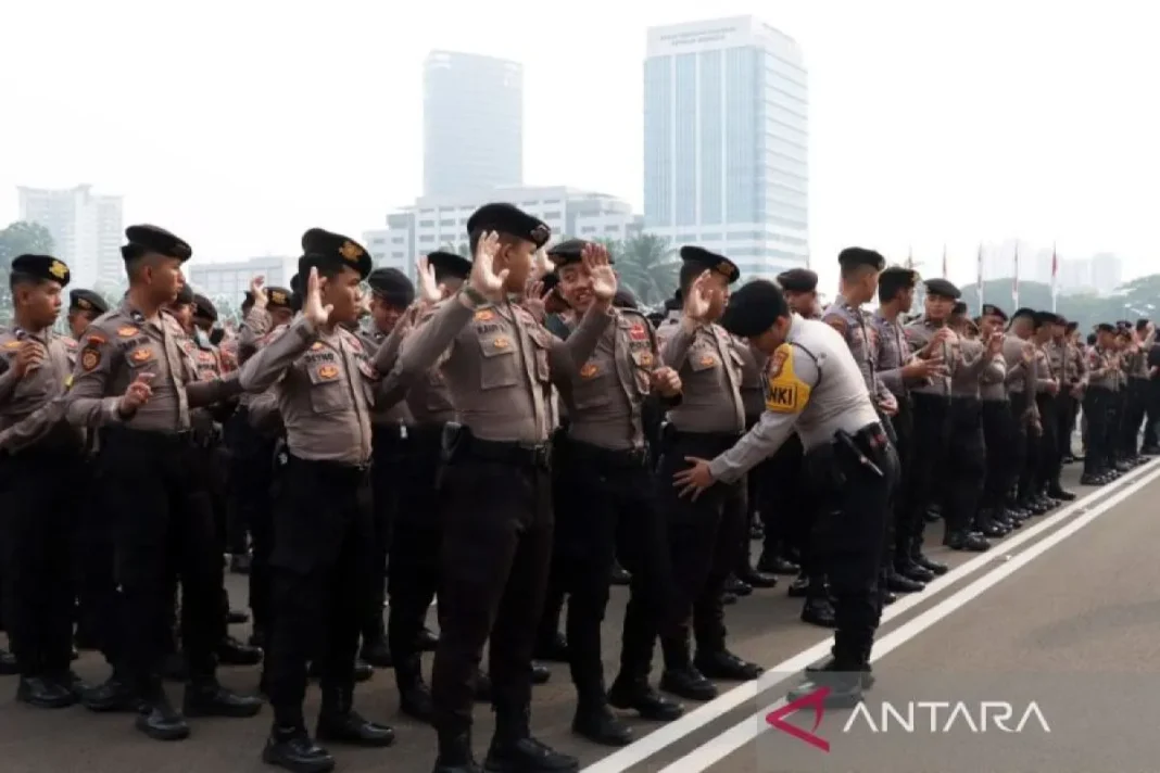1.250 personel gabungan kawal unjuk rasa di DPR