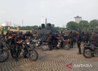 Amankan Jakarta, Polda Metro Jaya Gelar Patroli Skala Besar