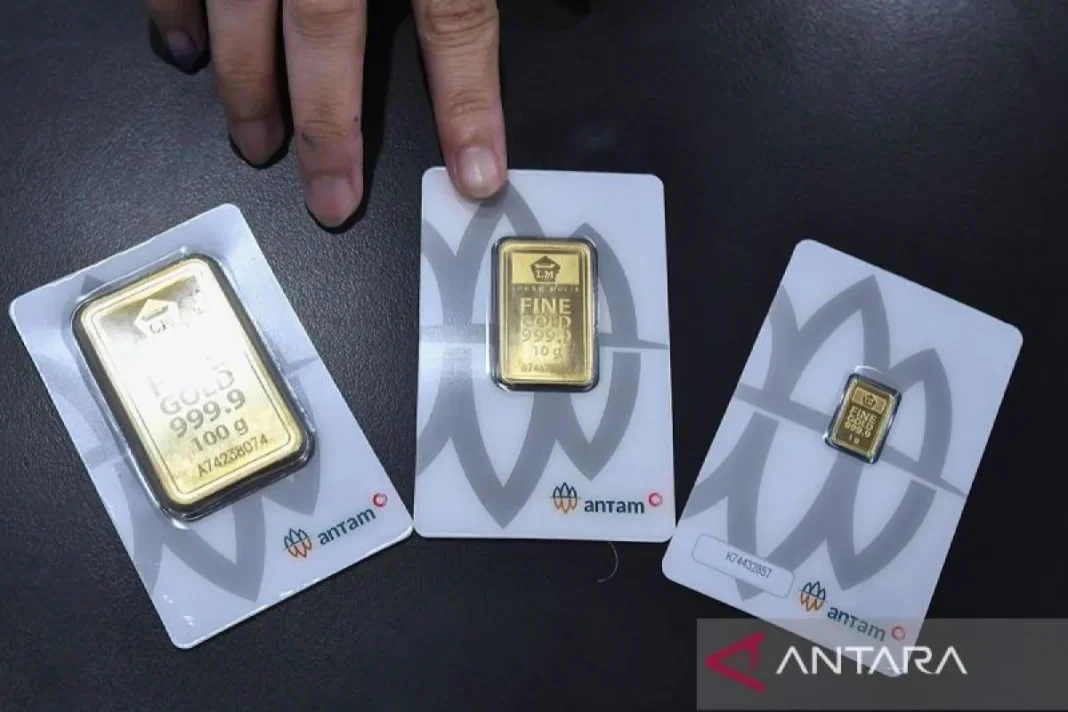 Emas Antam Kamis ini meroket Rp24.000 ke angka Rp1,914 juta gram