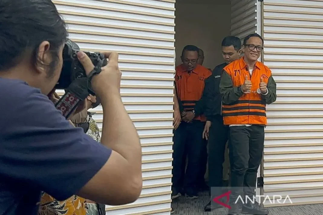 KPK tetapkan Wamenaker Immanuel Ebenezer jadi tersangka pemerasan