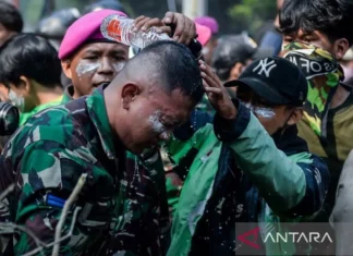 Kapuspen Sebut tidak ada Prajurit TNI Ditangkap Polisi saat Demo