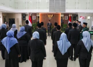 Kemensetneg Lantik 70 Pejabat Fungsional