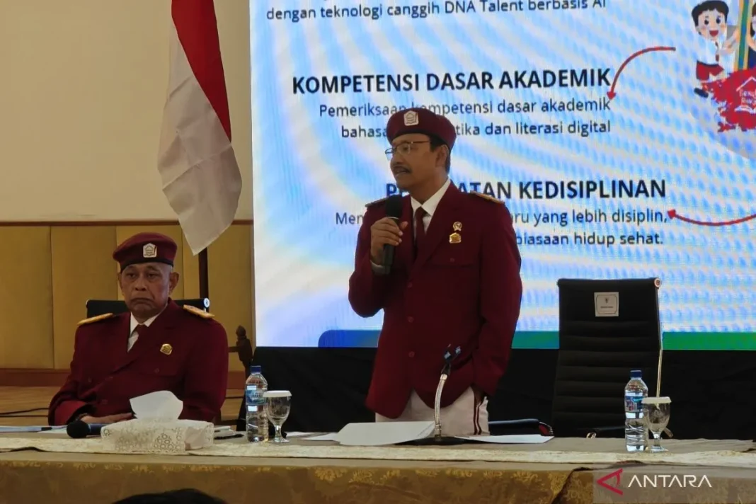 Kemensos perkenalkan jas almamater seragam siswa Sekolah Rakyat