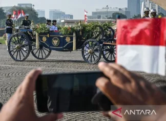 Kereta “Garuda Prabayaksa” Antar Bendera-Teks Proklamasi ke Istana