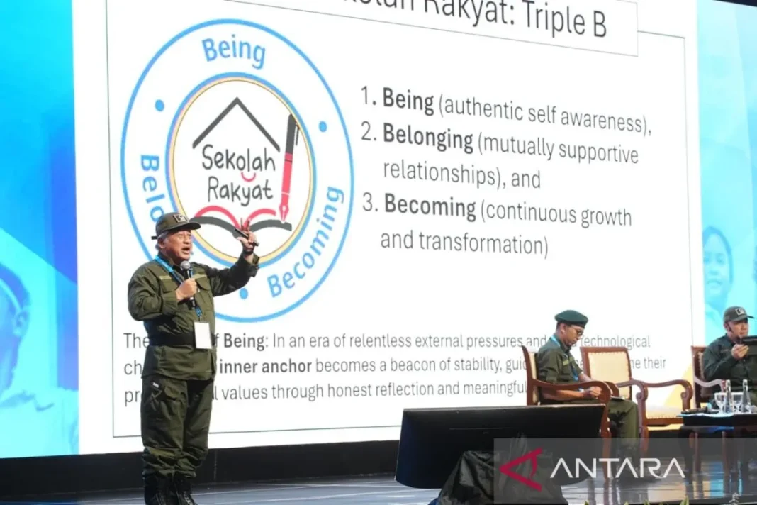 M Nuh Tegaskan Sekolah Rakyat bagian penting wujudkan Indonesia Emas 2045