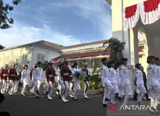 Ini Daftar Petugas Paskibraka “Indonesia Bersatu” saat Penurunan Bendera