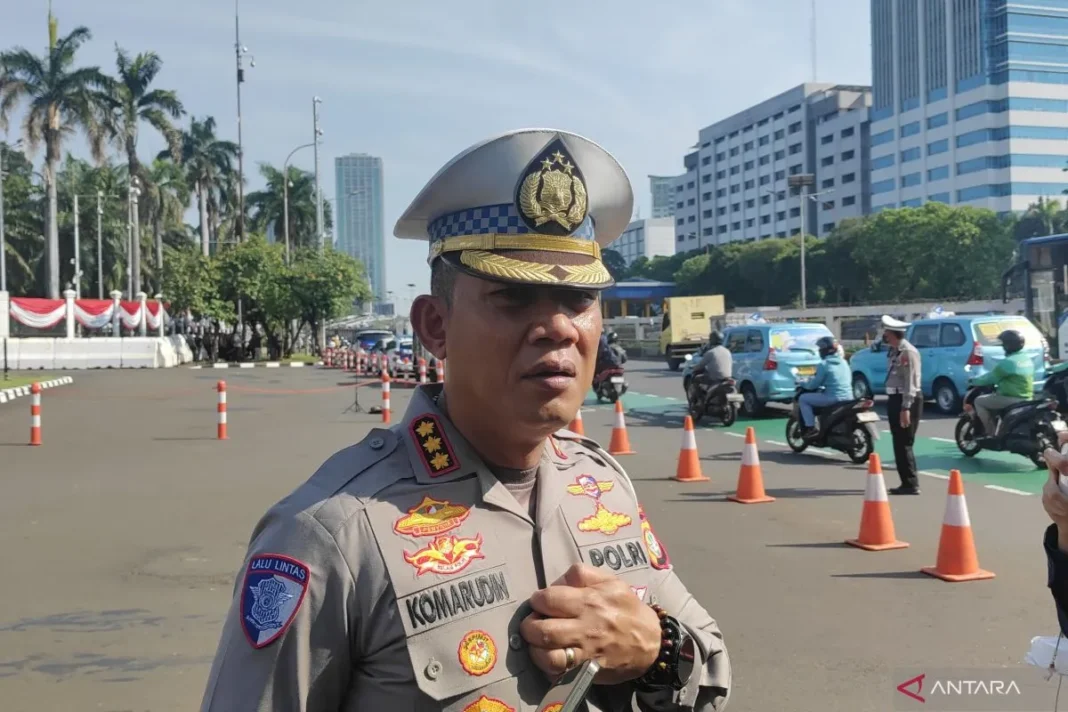 Polda Metro Jaya pastikan lalu lintas normal saat Sidang Tahunan MPR