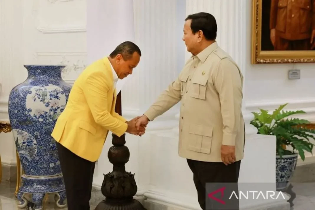 Prabowo SEBUT Golkar tegaskan komitmen dukung program pemerintah