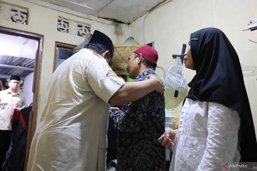Prabowo berikan rumah ke keluarga wujudkan mimpi Affan untuk ibunda