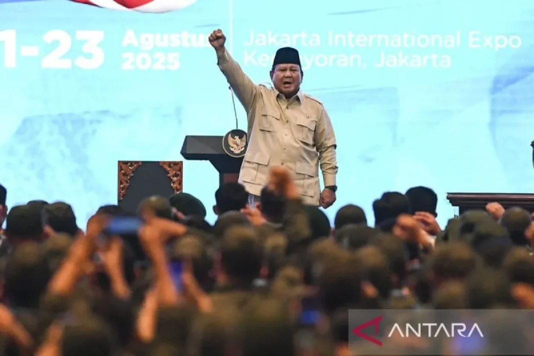 Prabowo canda Meski 74 tahun, semangat saya tak kalah dari 34 tahun