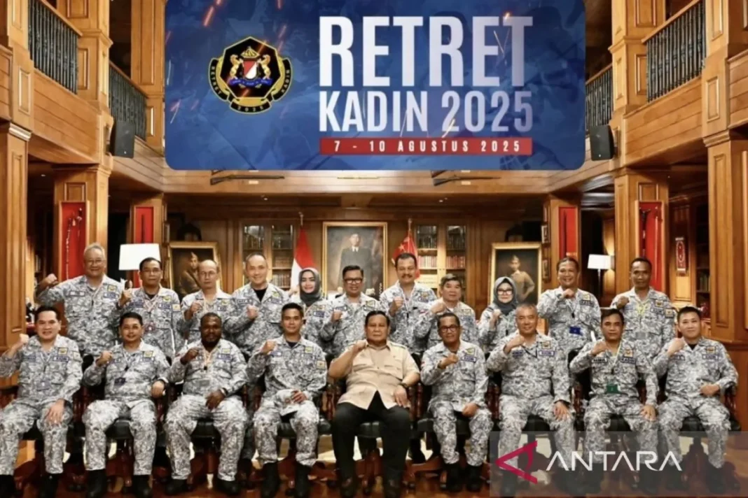 Prabowo dan tokoh penting Kadin bertemu selama dua jam di Hambalang