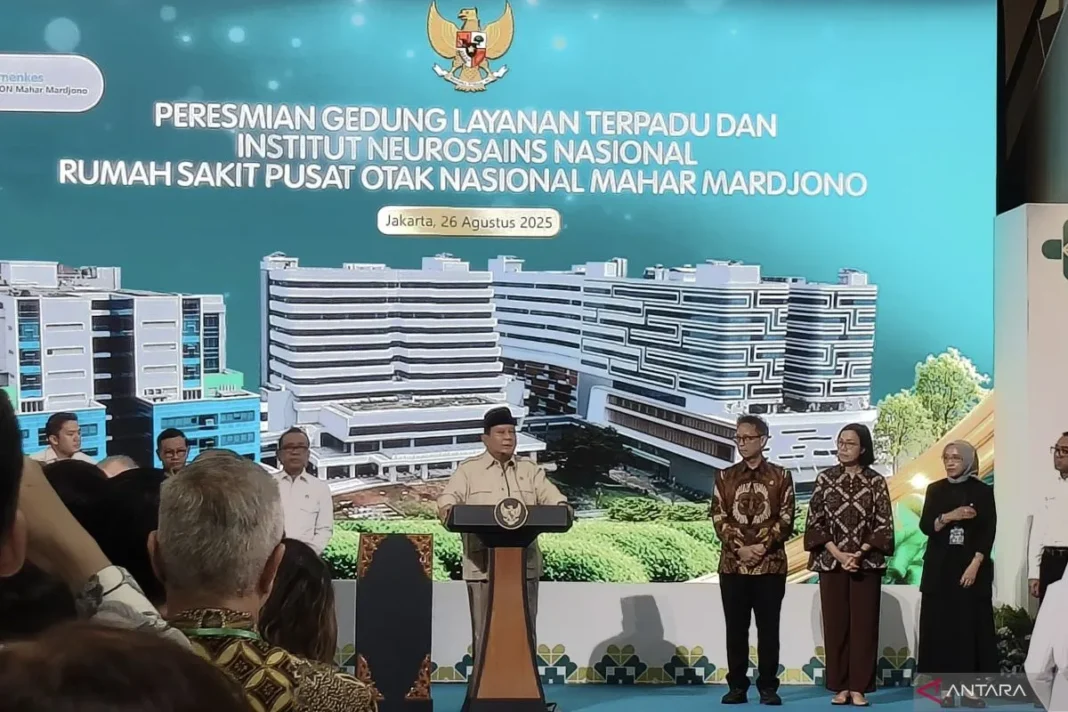 Prabowo puji RS PON Mahar Mardjono tak kalah dengan RS terbaik di LN