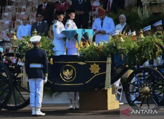 Susunan Paskibraka “Indonesia Berdaulat” pada Upacara HUT RI di Istana