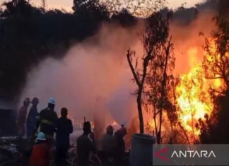 Kebakaran Sumur Minyak di Blora, Dua Warga Dilaporkan Tewas