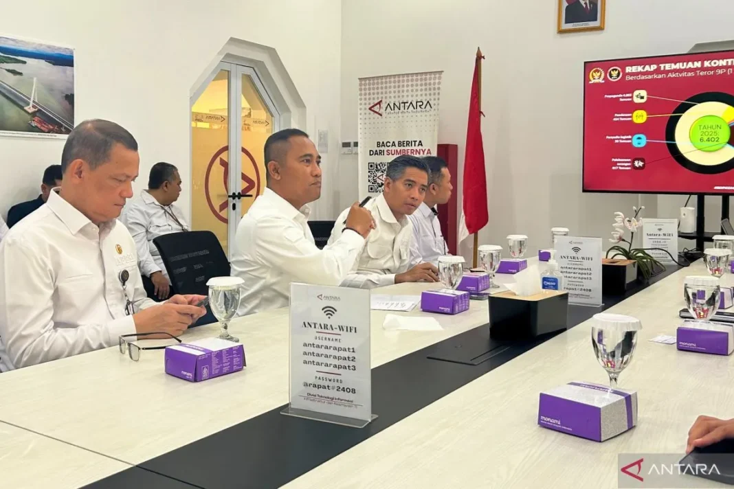 BNPT catat 6.402 temuan konten radikalisme-terorisme hingga Agustus