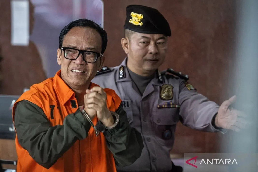 Immanuel Ebenezer mengaku bersalah dan tidak mengajukan praperadilan