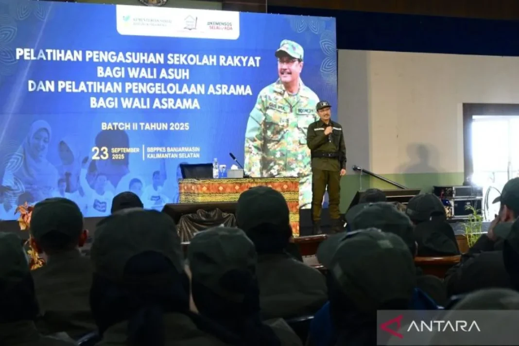 Mensos bekali 655 wali asuh dan asrama Sekolah Rakyat di enam provinsi