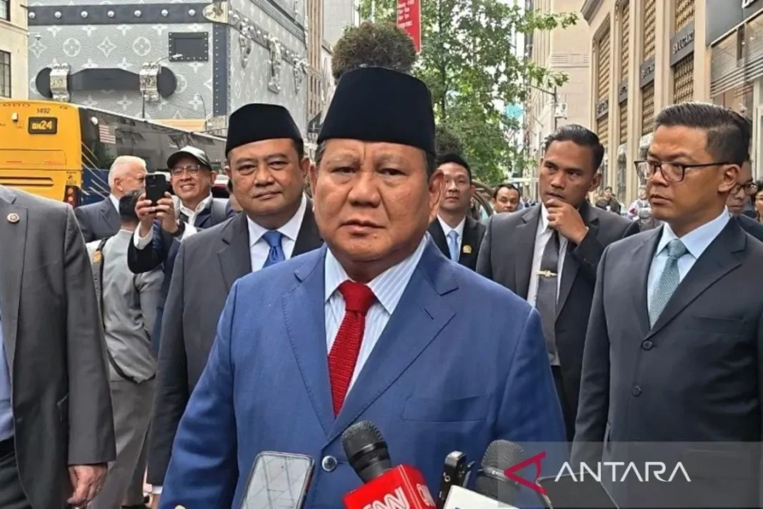 Pidato urutan ketiga di panggung PBB, Prabowo bangga Ini suatu kehormatan