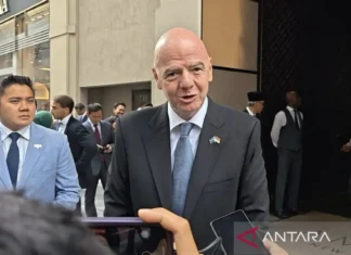 Prabowo-Infantino Bahas Penguatan Kolaborasi Indonesia-FIFA