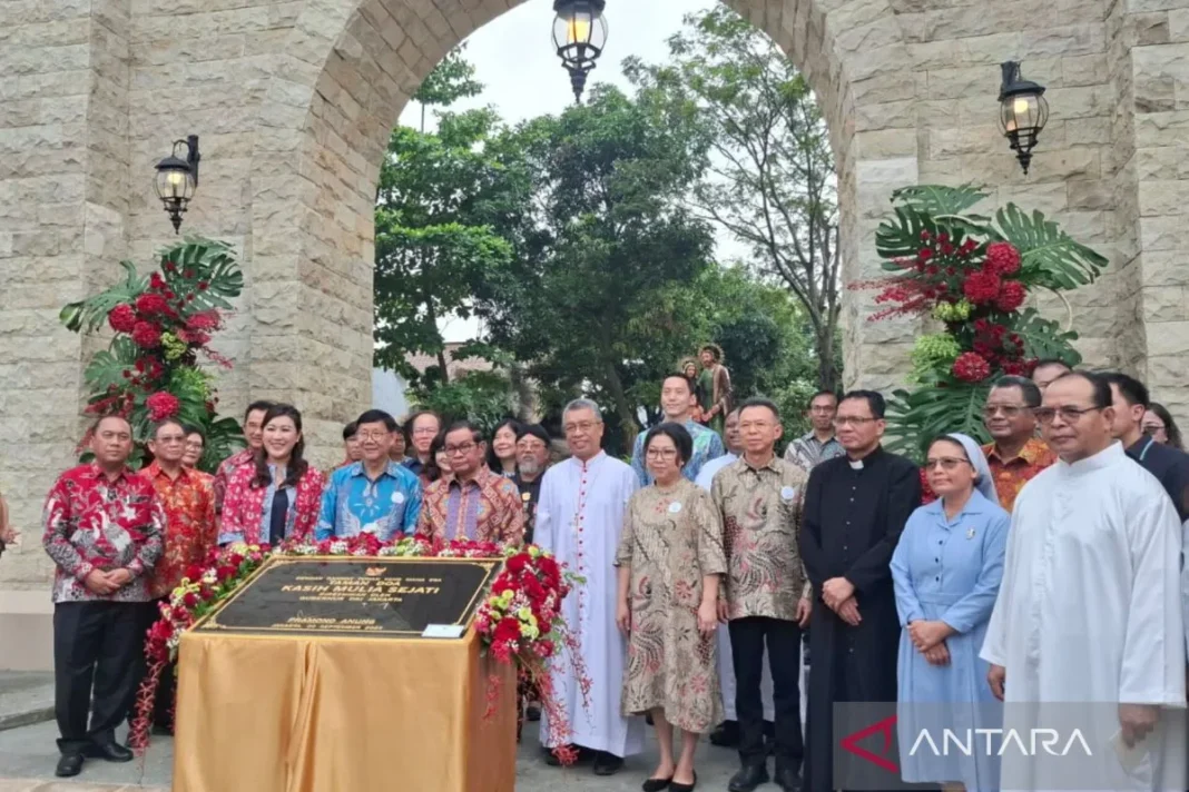 Pramono resmikan Taman Doa Kasih Mulia Sejati di Rawa Buaya
