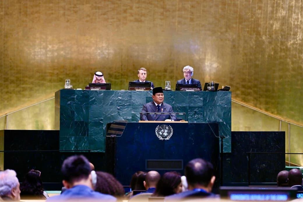 Tegaskan Dukungan Solusi Dua Negara, Presiden Prabowo Ajak Dunia Akhiri Tragedi Gaza
