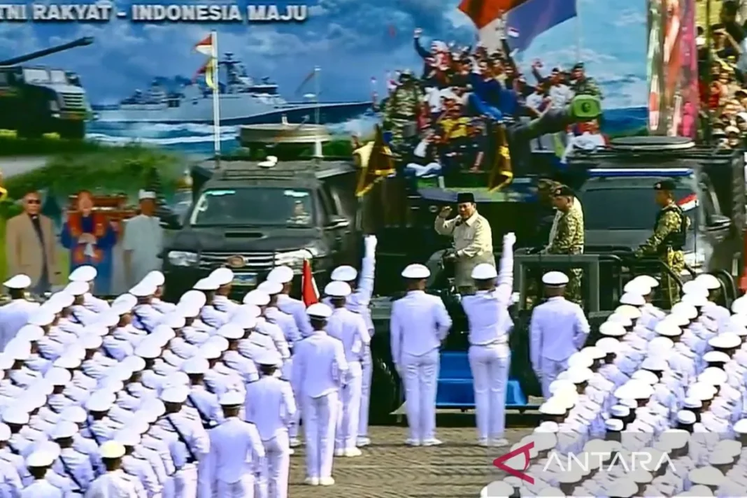 HUT Ke-80 TNI, Presiden Prabowo ucapkan Terima kasih atas pengabdianmu