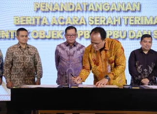 KPK Serahkan Aset Rampasan senilai Rp27,6 Miliar kepada Pertamina