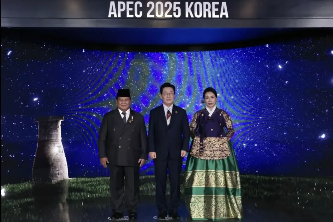 Prabowo hadiri gala dinner KTT APEC 2025 bersama pemimpin dunia