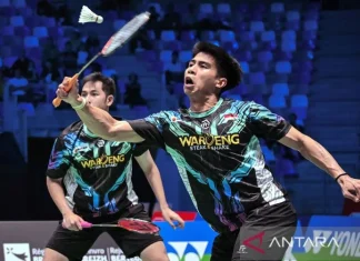 Sabar/Reza Amankan Tiket 16 Besar Hylo Open 2025
