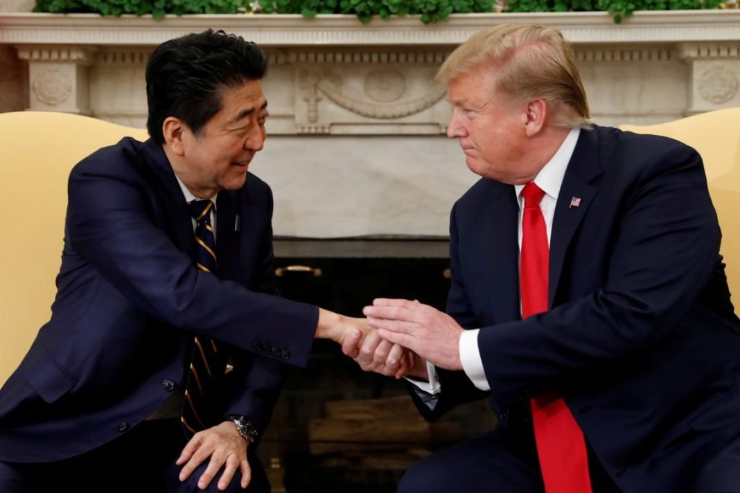 Trump sebut aliansi AS-Jepang landasan perdamaian di Pasifik