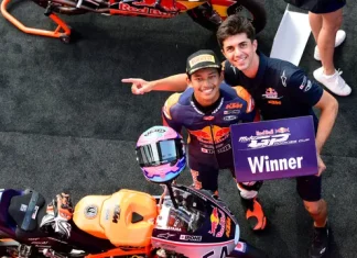 Veda Ega Pratama dilaporkan naik kelas ke Moto3 2026