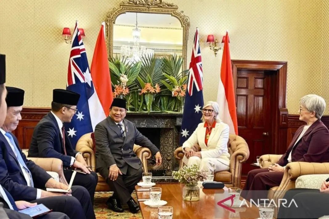 Di Admiralty House, Sam Mostyn sambut kunjungan perdana Prabowo