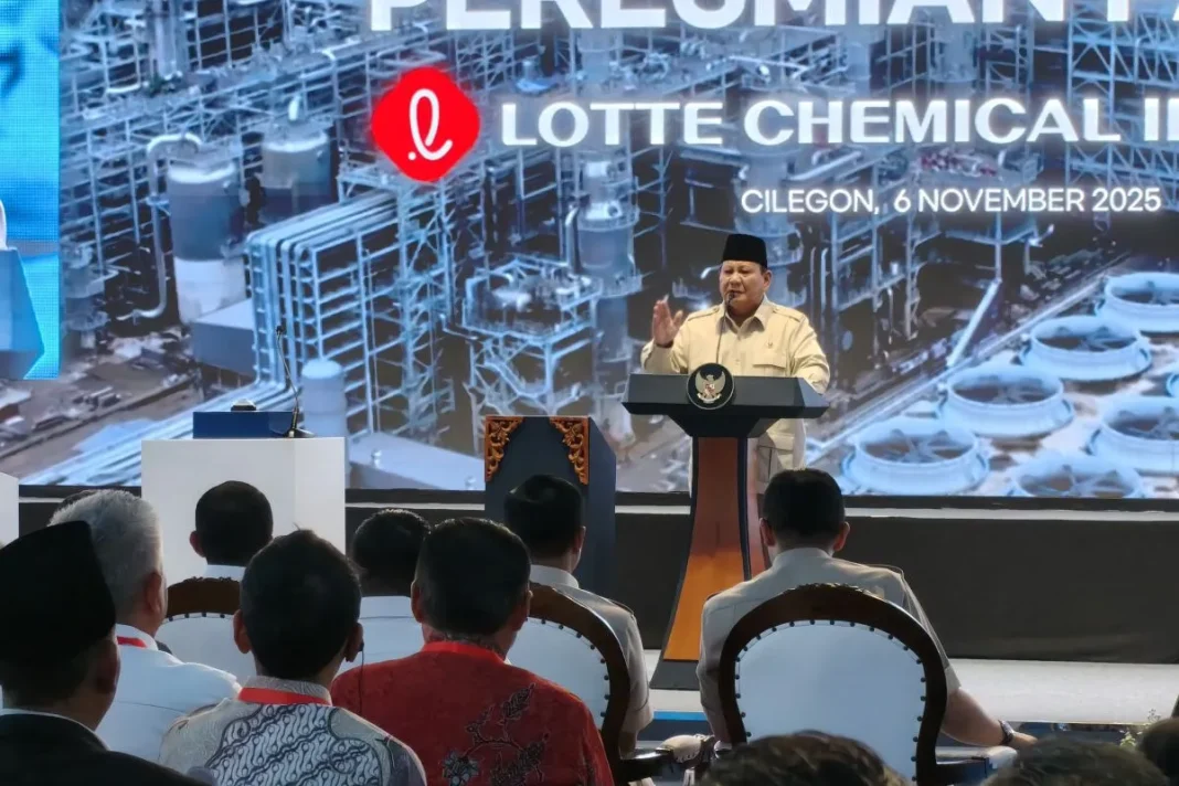 Prabowo, Jokowi paling berjasa memulai proyek pabrik petrokimia Lotte