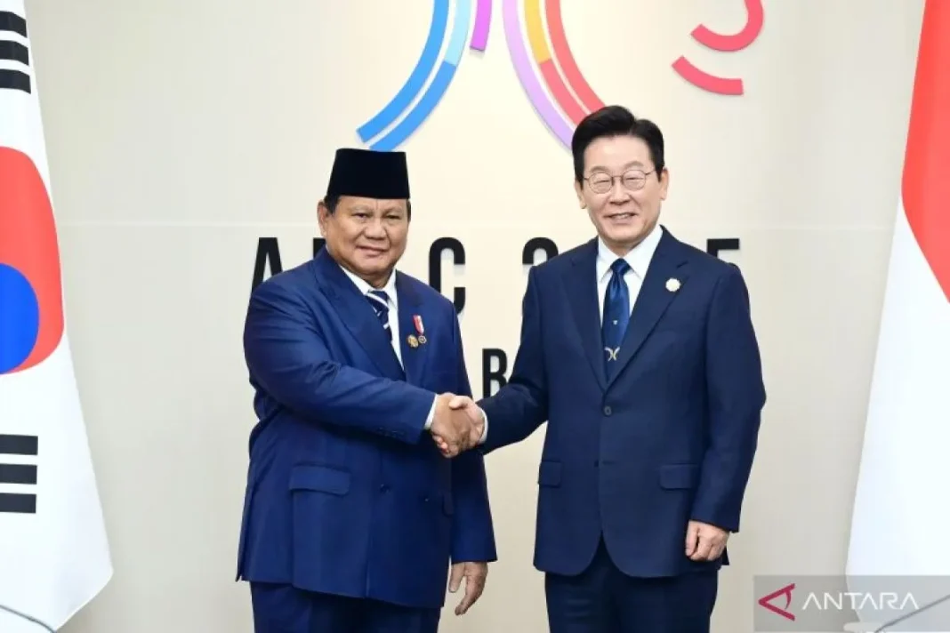 Prabowo apresiasi budaya K-Pop dan kepemimpinan Korsel di KTT APEC