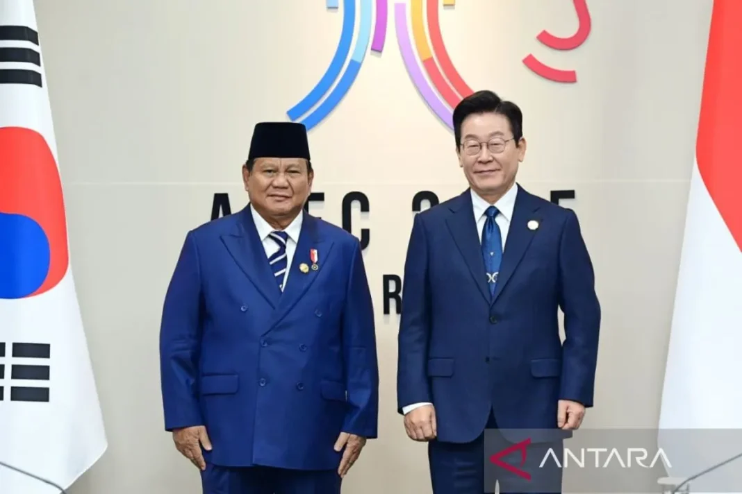 Prabowo puji Presiden Lee selenggarakan KTT APEC efisien dan tepat waktu