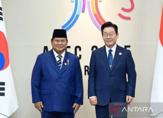 Prabowo Puji Presiden Lee Selenggarakan KTT APEC Efisien dan Tepat Waktu