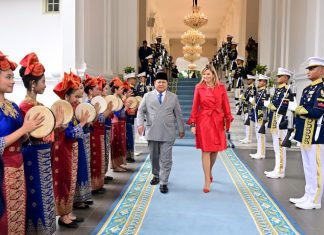 Presiden Prabowo Terima Kunjungan Ratu Máxima di Istana Merdeka