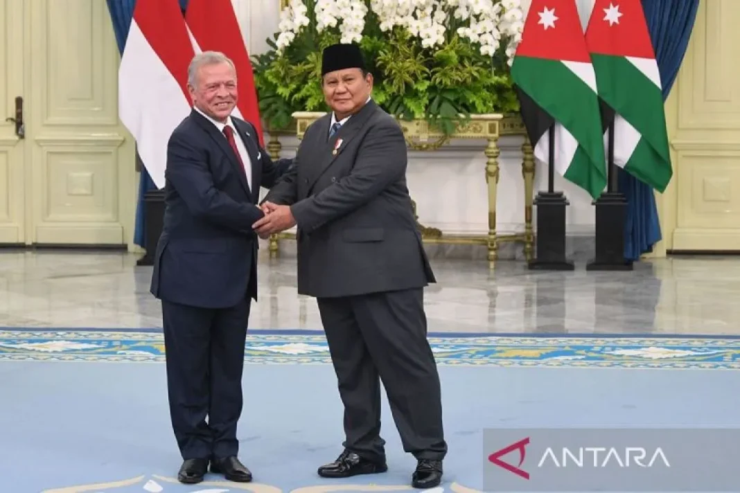 Raja Abdullah II nilai Prabowo bawa Indonesia ke arah yang sangat baik