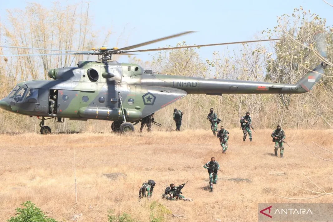 TNI AD kerahkan 2 helikopter guna bantu penanganan bencana di Sumatera