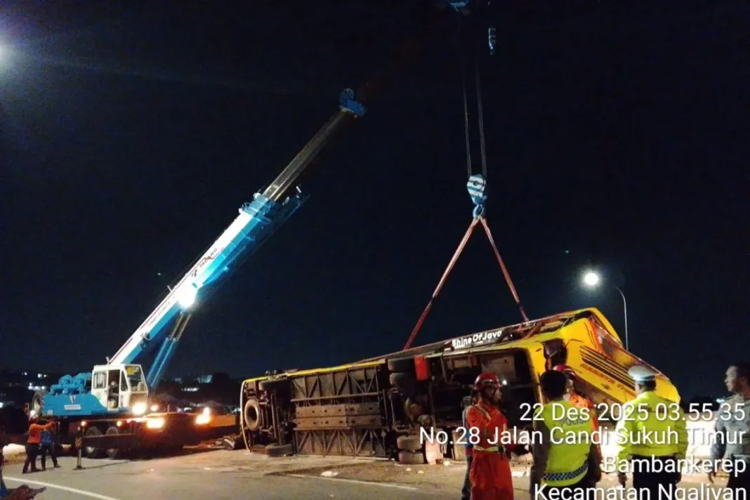 Jasa Marga gerak cepat tangani kecelakaan bus di Tol Batang-Semarang