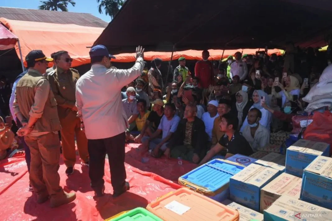 Mensos pastikan bantuan mengalir ke semua titik pengungsian