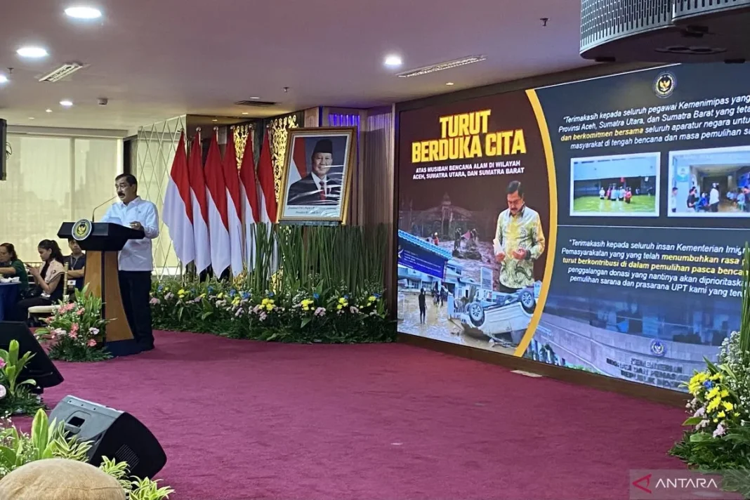 Menteri Imipas imbau napi di Tamiang yang dilepaskan, kembali secara sukarela