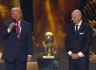 Presiden AS Donald Trump Terima Penghargaan Perdamaian Pertama FIFA