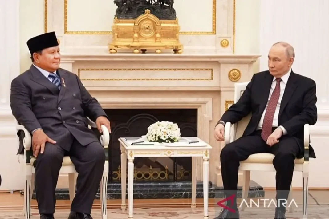 Presiden Prabowo bertemu Putin di Istana Kremlin, Rusia