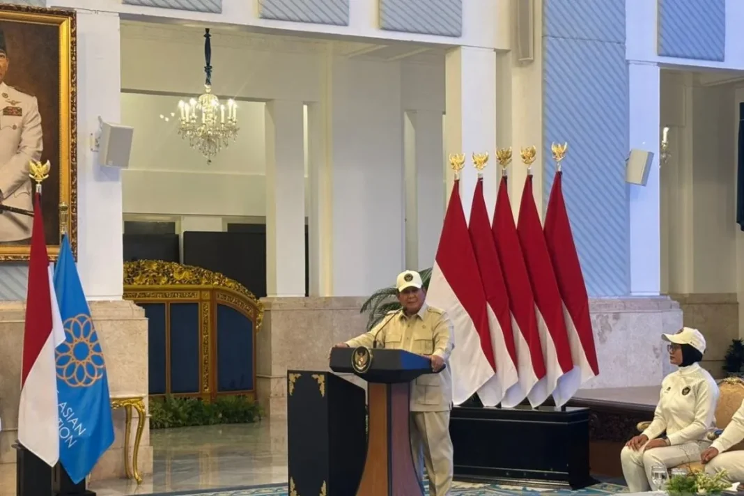 Presiden Prabowo lepas kontingen Indonesia untuk SEA Games Thailand